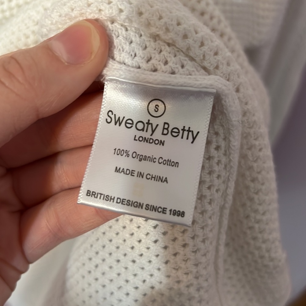 Sweaty Betty London Moto Mesh Hooded Zip up Jacket - Picture 3 of 13